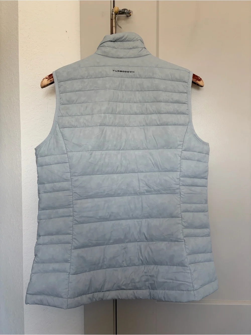 COLOMBIA POWDER LITE II PUFFER VEST CIRRUS GREY WOMEN’S LARGE